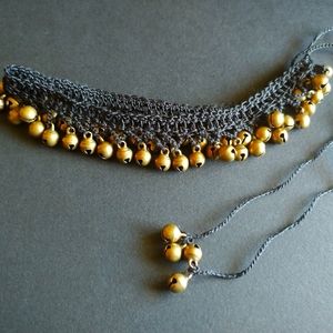 Handmade ankle bracelet